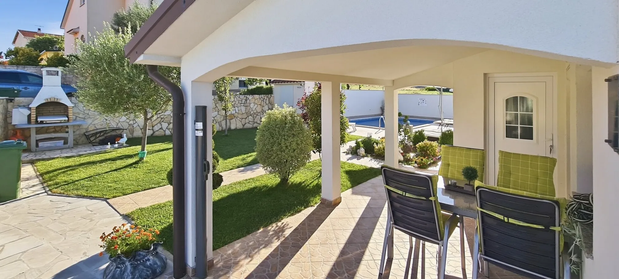 Garten und Terrasse