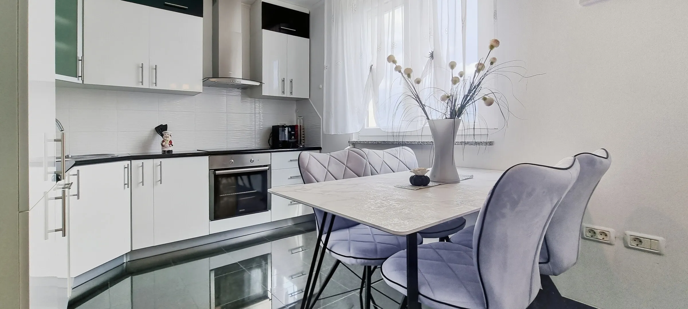 Wohnzimmer mit Smart-TV