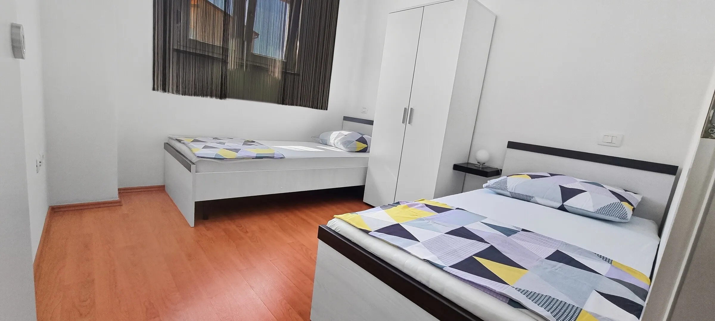 Schlafzimmer 1 mit Doppelbett